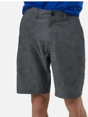 NWT Sea Doo Men's Grey & Black 20" Sea Walkshorts Size Large